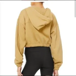 ALO Yoga Tops Alo Stadium Half Zip Hoodie Poshmark